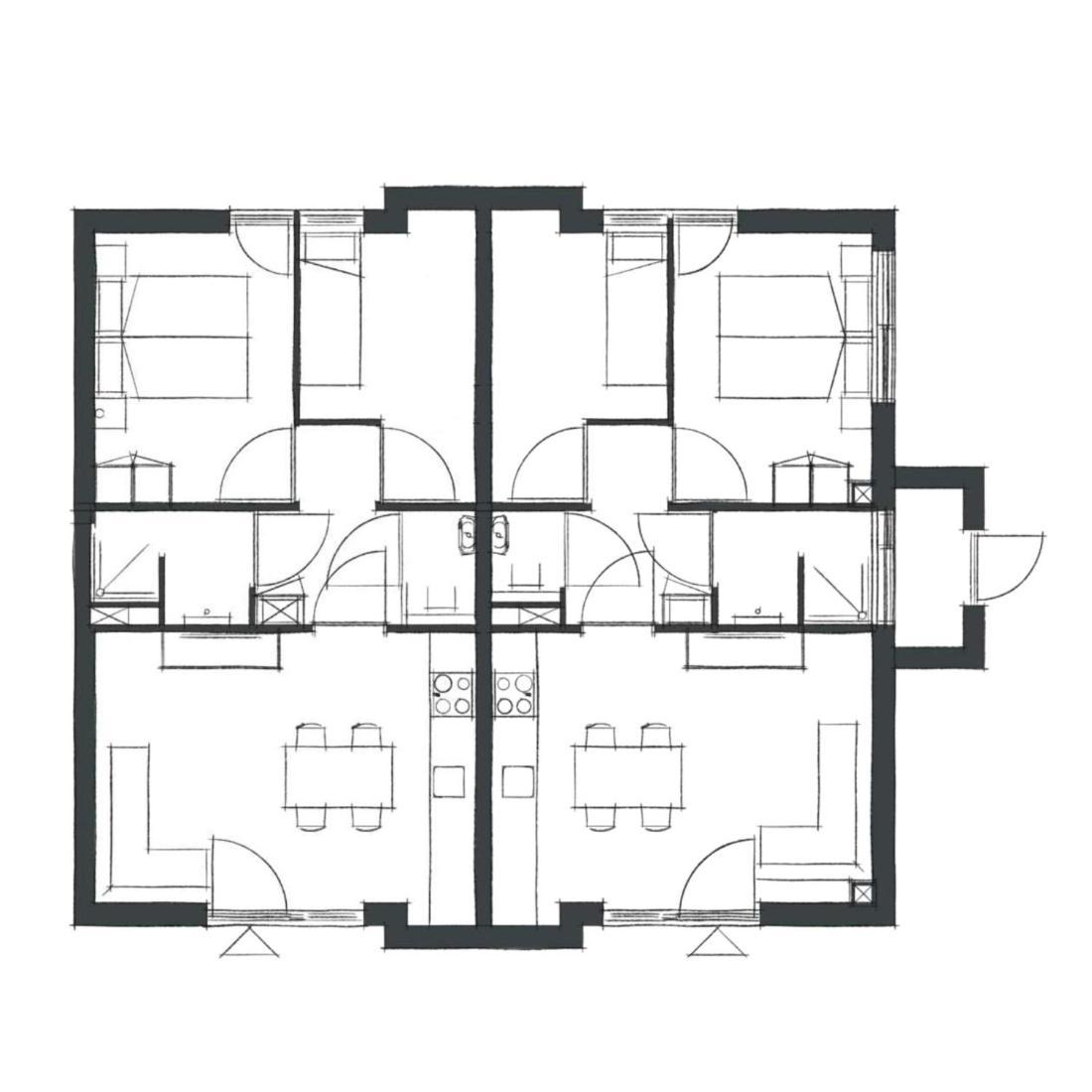 Boutique Apartments Koogerend デン・ブルグ エクステリア 写真
